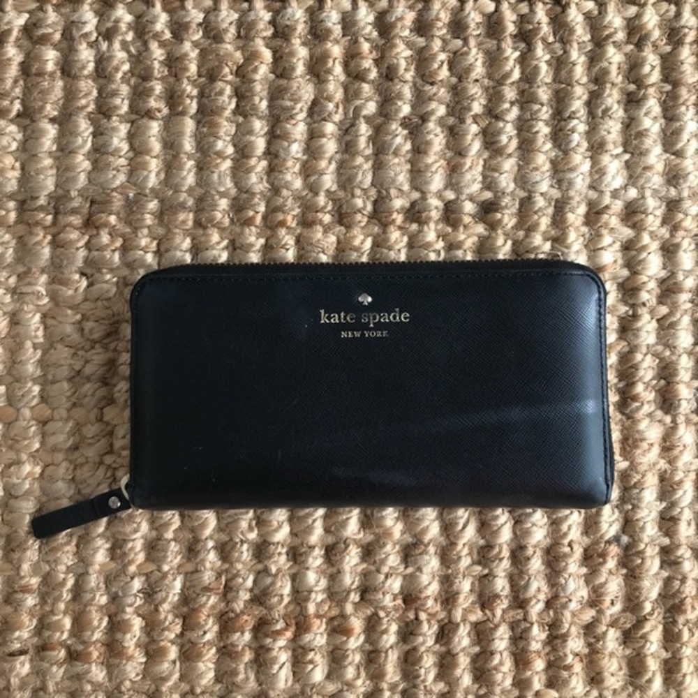 Kate Spade Black Lacey Wallet